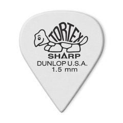 Медіатор Dunlop 412R1.5 Tortex Sharp 1.5 mm (72 шт.) 121937 фото