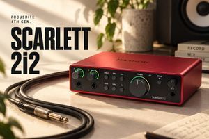 Focusrite Scarlett 2i2 4th Gen: маленька студія з великими можливостями фото