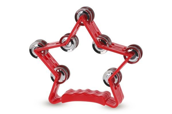 Тамбурин GEWA Jingle wreath Star Red G-841552 фото
