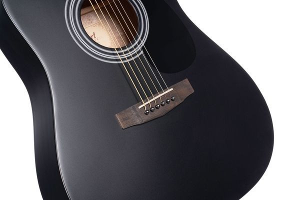 Електрогітара CORT AD810 (Black Satin) 29629 фото