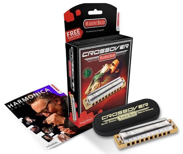 Губна гармошка Hohner Marine Band Crossover M2009046X Eb-major 125773 фото