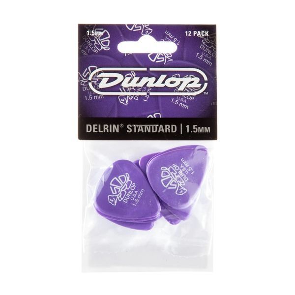 DUNLOP DELRIN 500 1.5MM Guitar Pick 20099 photo
