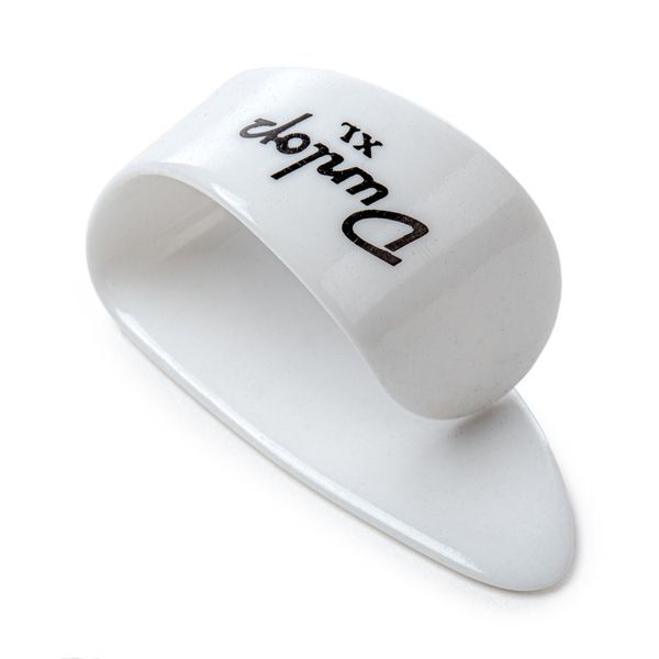 Медиатор Dunlop 9004R White Thumbpick Extra Large (12 шт.) 122867 фото
