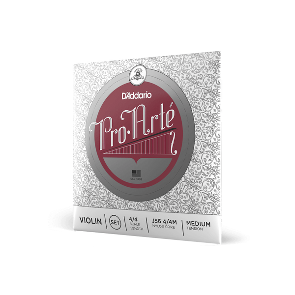 D'ADDARIO PRO-ART&Eacute; VIOLIN STRING SET 4/4 Scale Medium Tension 19531 фото