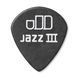 Медиатор Dunlop 482P1.35 Tortex Pitch Black Jazz III 1.35 mm (12 шт.) 125386 фото 3