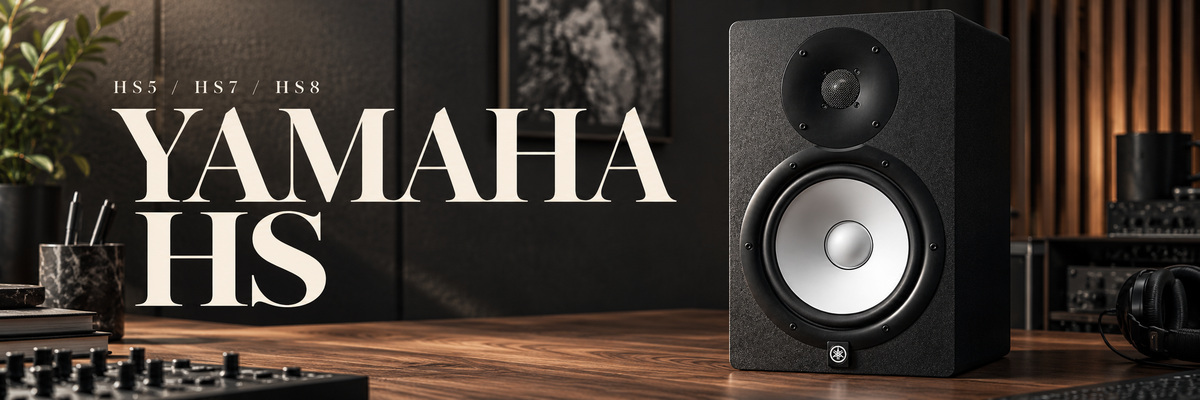Yamaha HS5, HS7 чи HS8: як обрати монітори для своєї студії