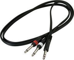 ROCKCABLE RCL20922 D4 Patch Cable - TRS Jack to 2 x TS Jack (1.5m) 32943 фото