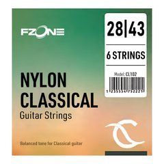 Струни для класичної гітари FZONE CL102 CLASSICAL (28-43) 39884 фото