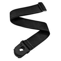 Гитарный ремень D'ADDARIO PLANET LOCK POLY PRO (чёрный) 22074 фото