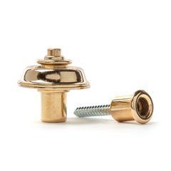 Стреплок Dunlop SLS1404G Gold Straplok Strap Retainers Flush Mount 121946 фото
