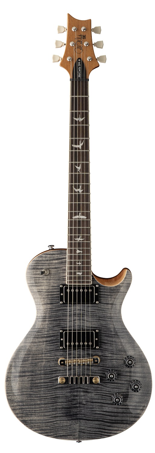PRS SE McCarty 594 Singlecut (Charcoal) — front view