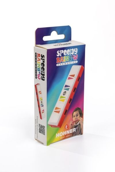 Губна гармошка Hohner Beginner Speedy M91340P C-major (Rainbow) 128286 фото