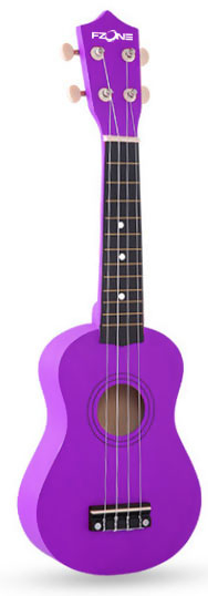 Укулеле сопрано FZONE FZU-002 (Purple) — фото инструмента