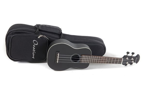 Укулеле сопрано Ovation Celebrity Traditional UCS10 Black Satin G-OV535828 фото