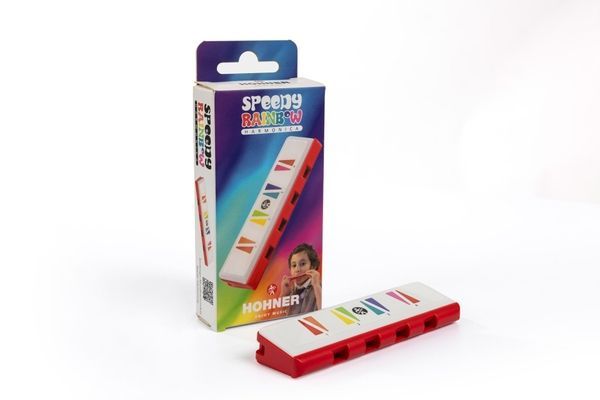 Губна гармошка Hohner Beginner Speedy M91340P C-major (Rainbow) 128286 фото