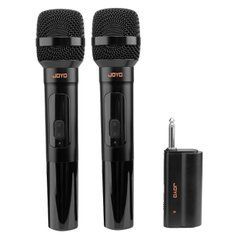 JOYO DM-3 &mdash; UHF-радиосистема с двумя ручными вокальными микрофонами 128016 фото