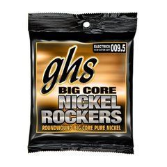 Струни для електрогітари GHS Nickel Rockers Big Core BCCL, 9,5-48 115253 фото
