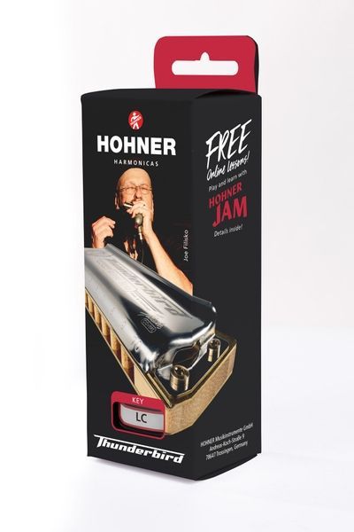 Губная гармошка Hohner Marine Band Thunderbird M201174X Low Bb-major Box 128775 фото