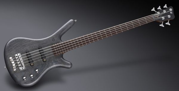 Електрогітара WARWICK Teambuilt Pro Series Corvette Ash, 5-String, A/A, (Nirvana Black Transparent Satin) (Nirvana Black Transparent Satin) 32375 фото