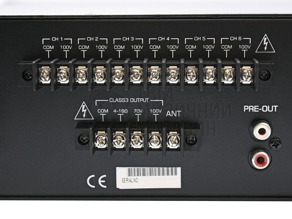 HL AUDIO MA480ZM Public Address Amplifier 36300 фото