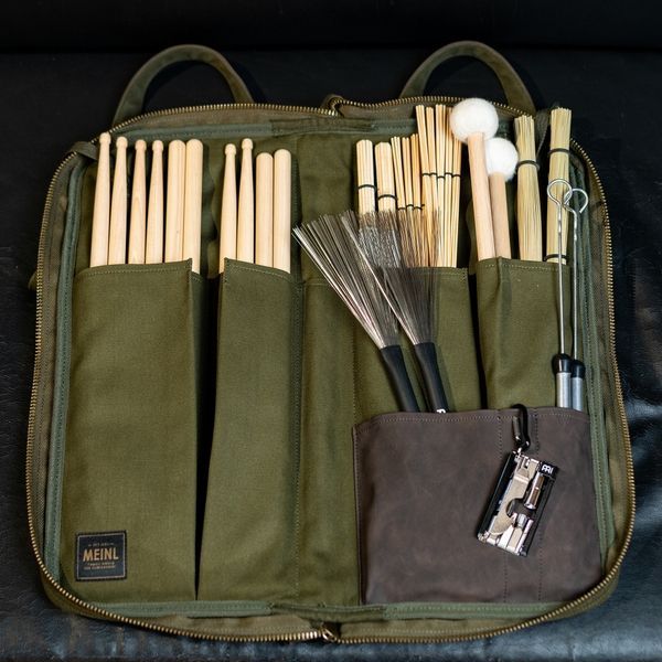 Чехол для барабанных палочек Meinl Waxed Canvas MWSGR Forest Green 128450 фото