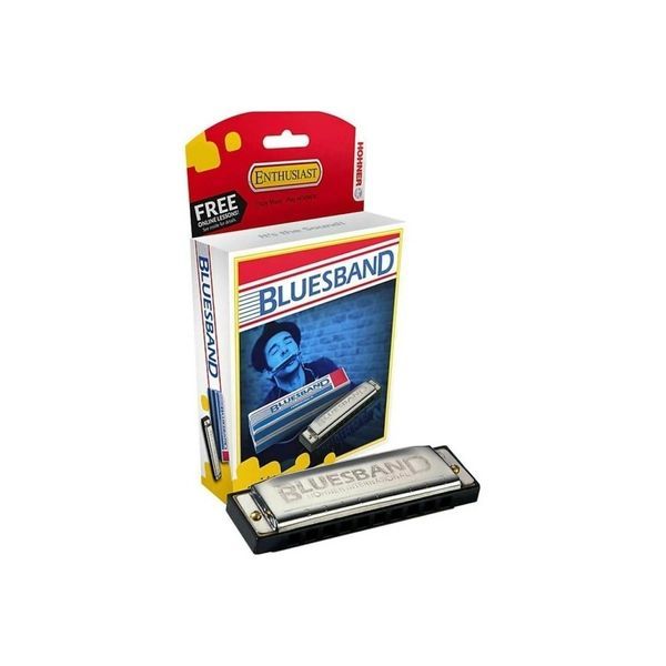 Губна гармошка Hohner Enthusiast Blues Band M55908X G-major 122554 фото