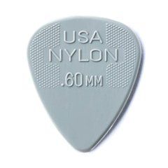 DUNLOP NYLON STANDARD PICK .60MM 26694 фото