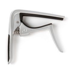 Каподастр для акустичної гітари Dunlop 63CSC Satin Chrome Acoustic Trigger Fly Curved Capo 128176 фото