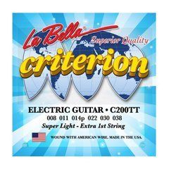 Струни для електрогітари La Bella Criterion C200TT, 8-38 121476 фото