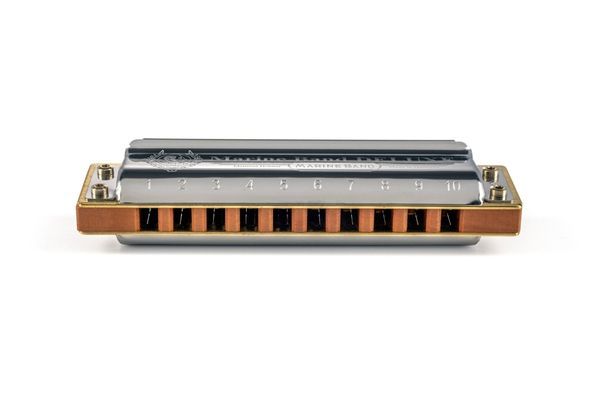 Губна гармошка Hohner Marine Band Deluxe M200512P B-major 128860 фото