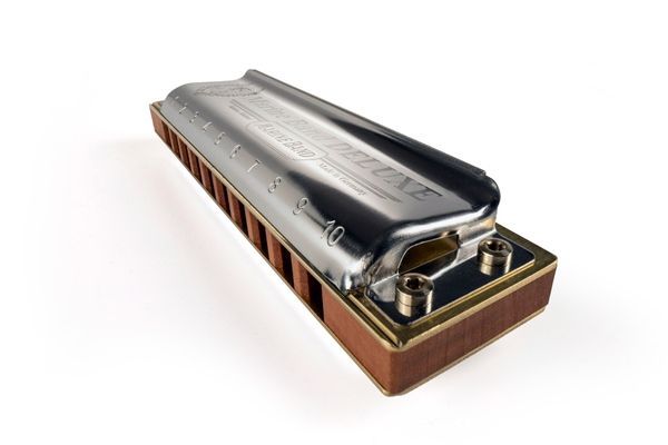 Губна гармошка Hohner Marine Band Deluxe M200512P B-major 128860 фото