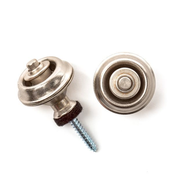 Стреплок Dunlop SLS1035VN Vintage Nickel Straplok Strap Retainers Dual Design 126414 фото