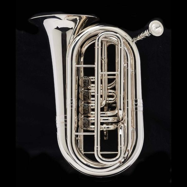 Travel (Tornister) Euphonium &lsquo;Maly&rsquo; Wessex ER154, silver plated ER154-S photo