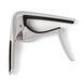 Каподастр для акустической гитары Dunlop 63CSC Satin Chrome Acoustic Trigger Fly Curved Capo 128176 фото 1