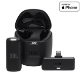 JBL Quantum Stream Wireless Lightning Lavalier Microphone JBLSTRMWLLGHTBLK photo