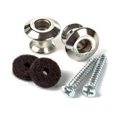 Тримачі для стреплоків Dunlop 2PSLS031N Nickel Straplok Dual Design Strap Button Set 127256 фото
