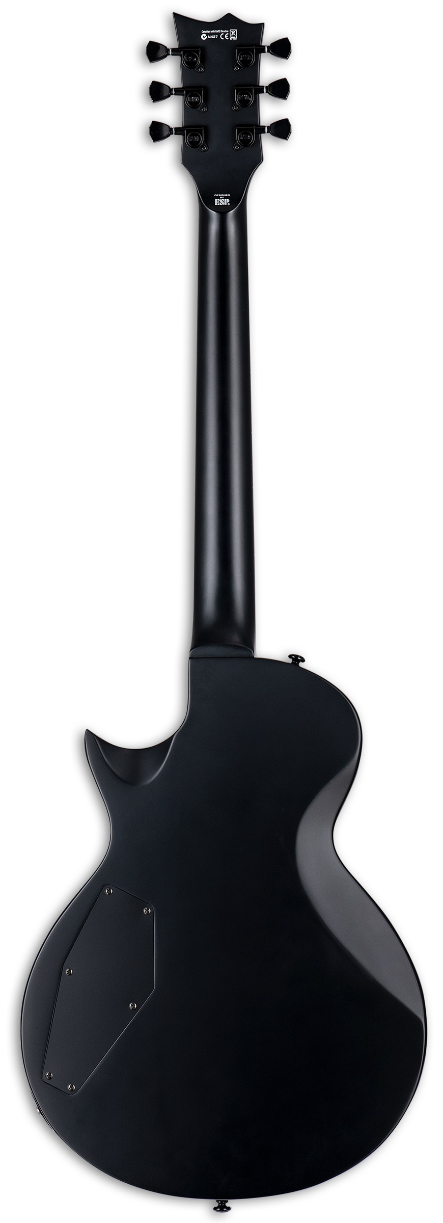 LTD EC-201 (Black Satin) — вид сзади