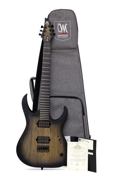 Электрогитара Mayones Duvell 6 Black Limba Trans Natural Black Burst Matt (DF2103396) 127558 фото
