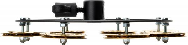 Тамбурин для хай-хета Meinl Headliner HTHH1B-BK Hammered Brass 5" 123032 фото