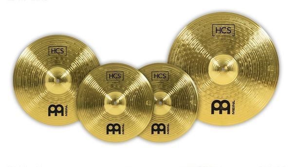 Комплект тарелок Meinl HCS HCS141620+MCM (H14", C16", R20" + демпферы) 126068 фото