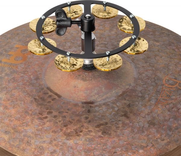 Тамбурин для хай-хета Meinl Headliner HTHH1B-BK Hammered Brass 5" 123032 фото