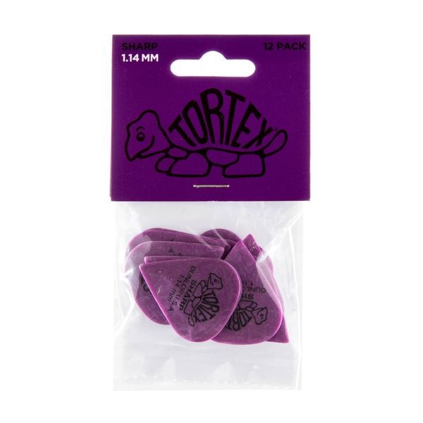 Медіатор Dunlop 412P1.14 Tortex Sharp 1.14 mm (12 шт.) 122929 фото