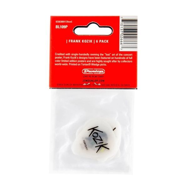 DUNLOP FRANK KOZIK PICK .73MM 20132 фото