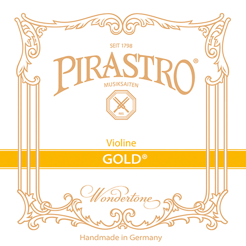 Комплект струн Pirastro Gold 4/4 для скрипки (Мі-кулька) — упаковка