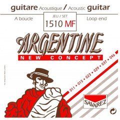 Струны для акустической джипси джаз гитары Savarez Argentine 1510MF, 11-46 Loop End 119460 фото