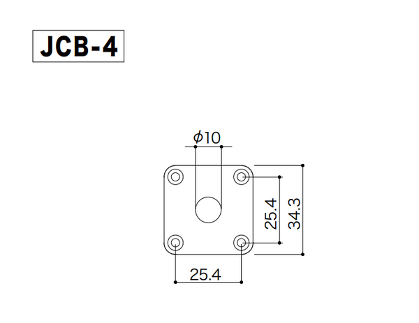GOTOH JCB-4 B Jack Cover (Black) 38835 фото