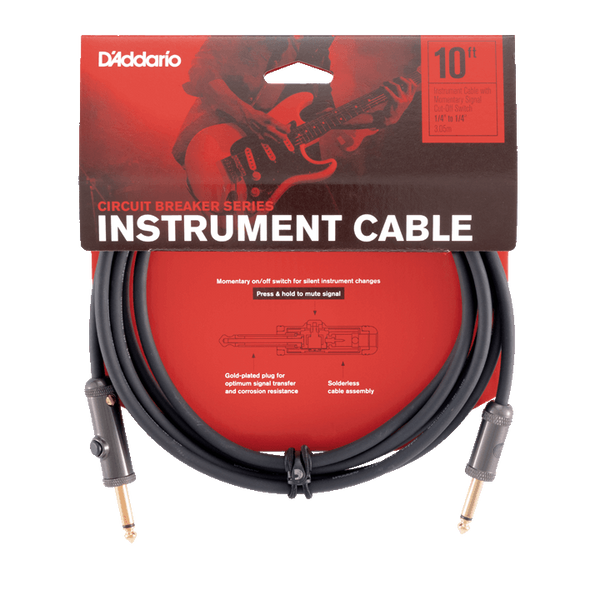 D'ADDARIO PW-AG-10 Curcuit Breaker Momentary Mute (3m) 22349 фото