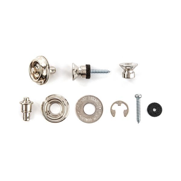Стреплок Dunlop SLS1501N Nickel Straplok Strap Retainers Traditional 121005 фото