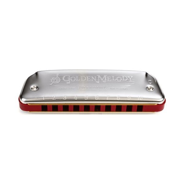 Губная гармошка Hohner Golden Melody M542056X E-major Box 126022 фото