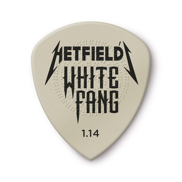 Медіатор Dunlop PH122T1.14 White Fang Pick Tin 1.14 mm (6 шт.) 127249 фото